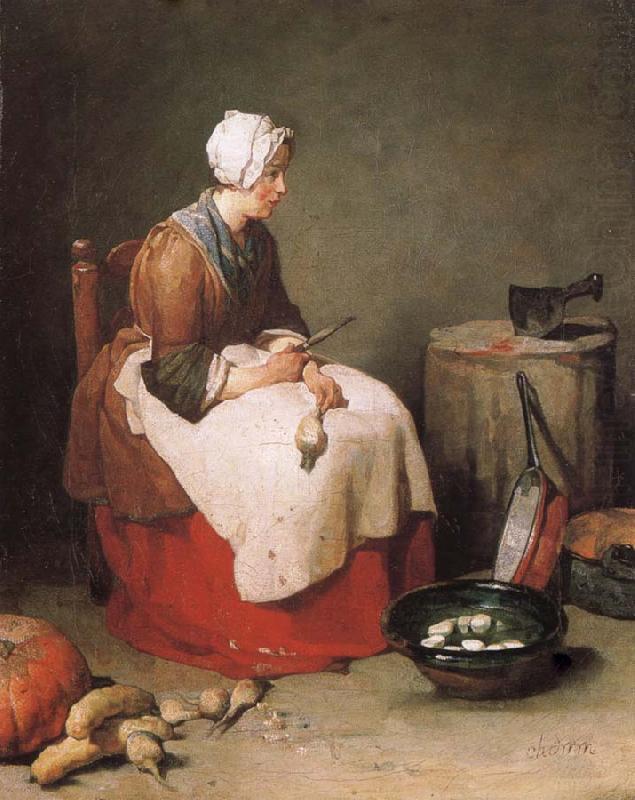 The Rubenputzerin, Jean Baptiste Simeon Chardin